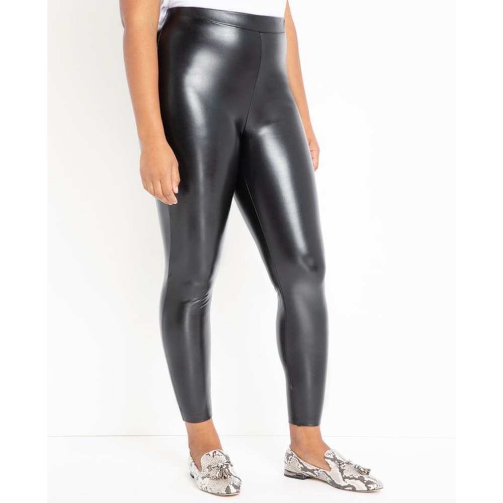 Eloquii Faux leather Leggings